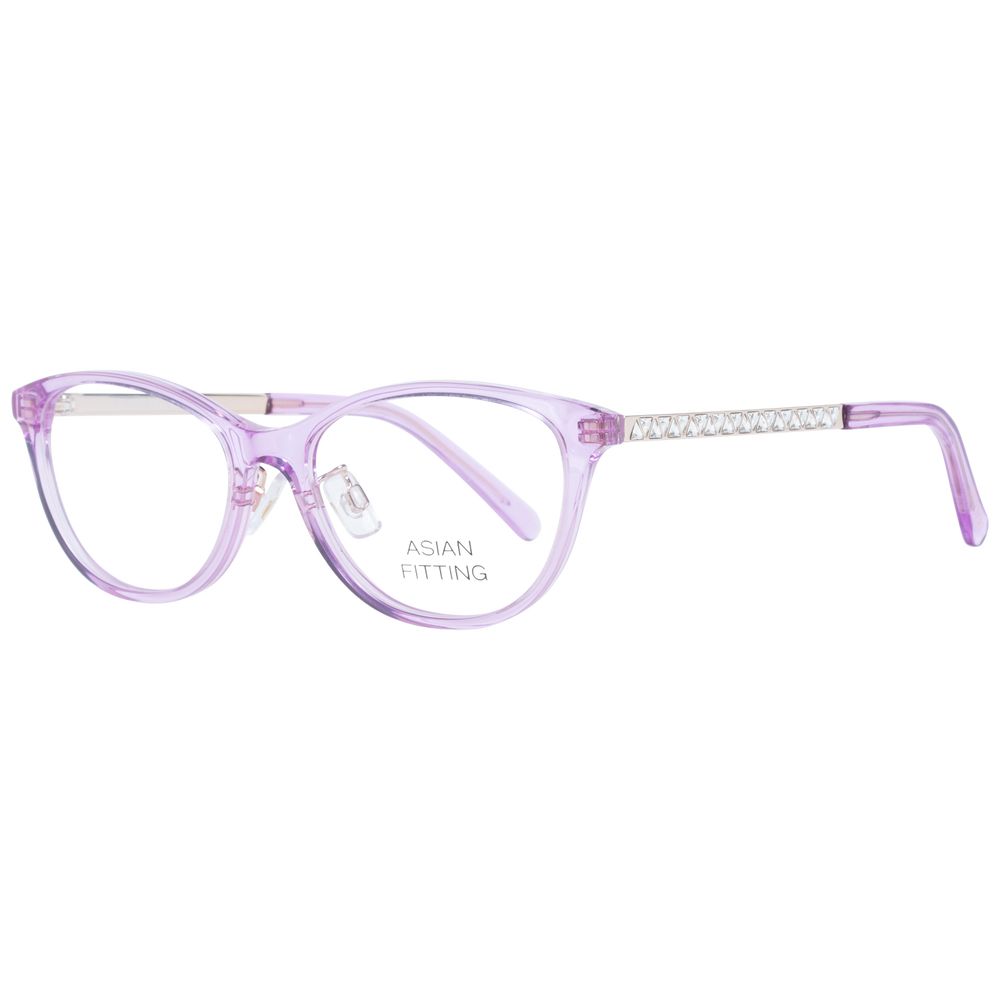 Swarovski Purple Women Glasses Frame