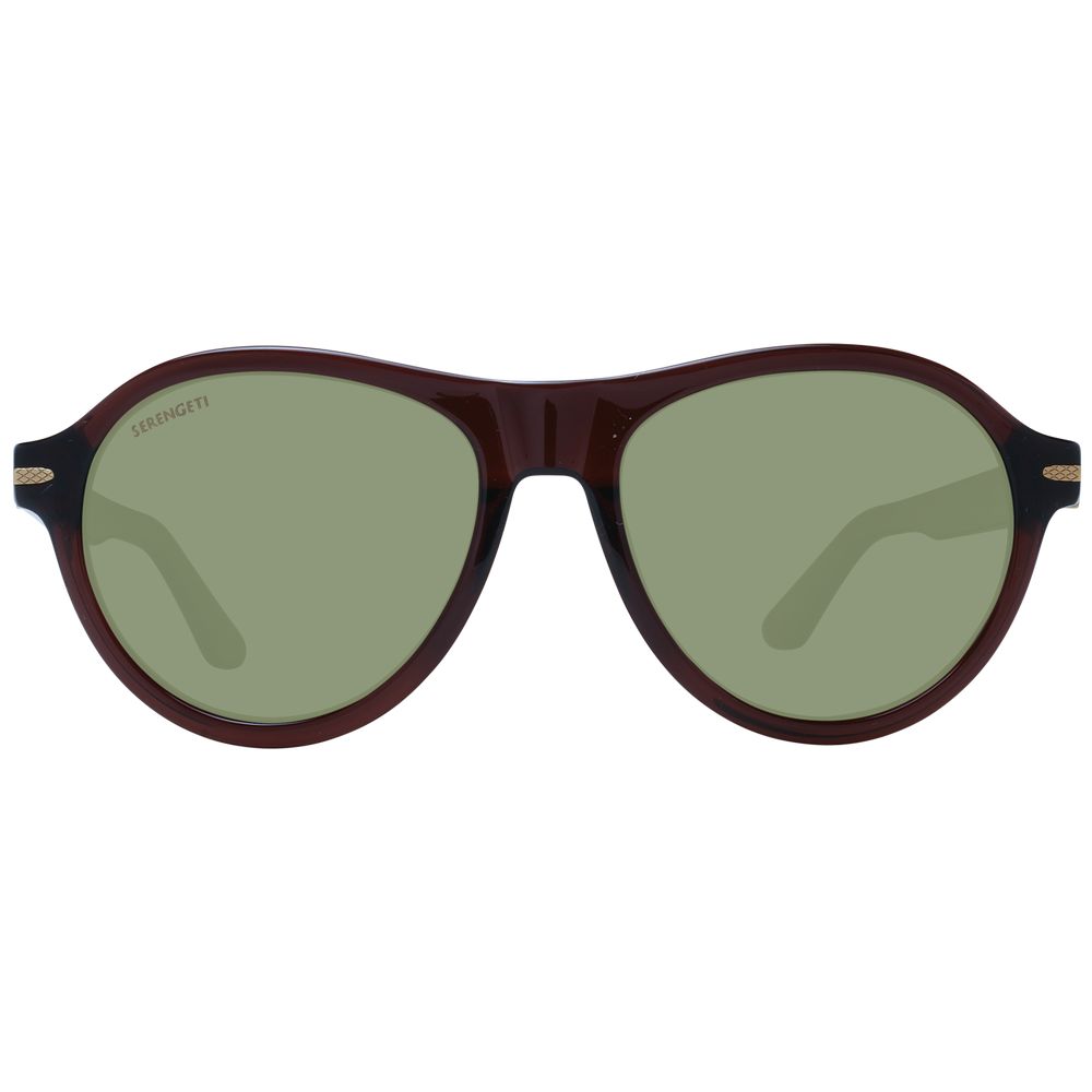 Serengeti Brown Men Sunglass
