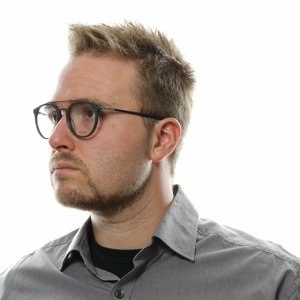 Police Gray Men Glasses Frame