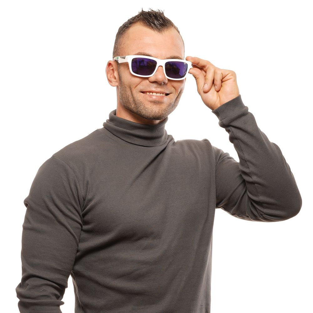 Bolle White Unisex Sunglass