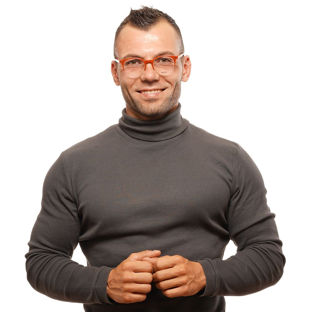 Bally Brown Unisex Glasses Frame