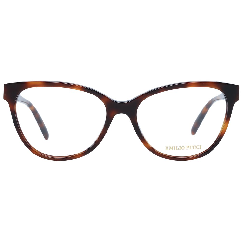 Emilio Pucci Brown Women Glasses Frame
