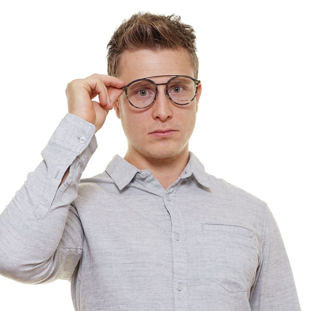 Police Gray Men Glasses Frame