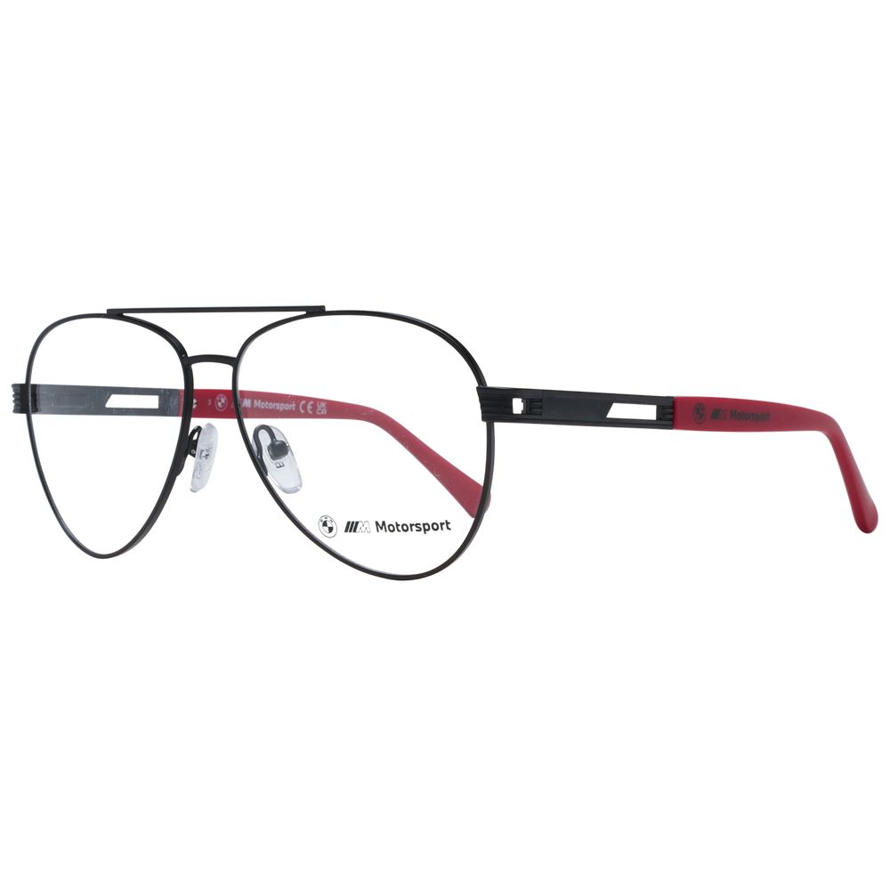 BMW Motorsport Black Men Glasses Frame