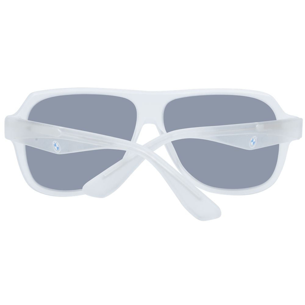 BMW White Men Sunglass