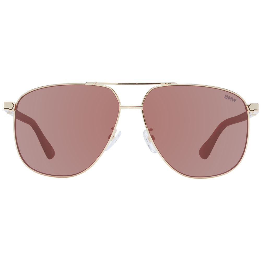 BMW Gold Men Sunglass