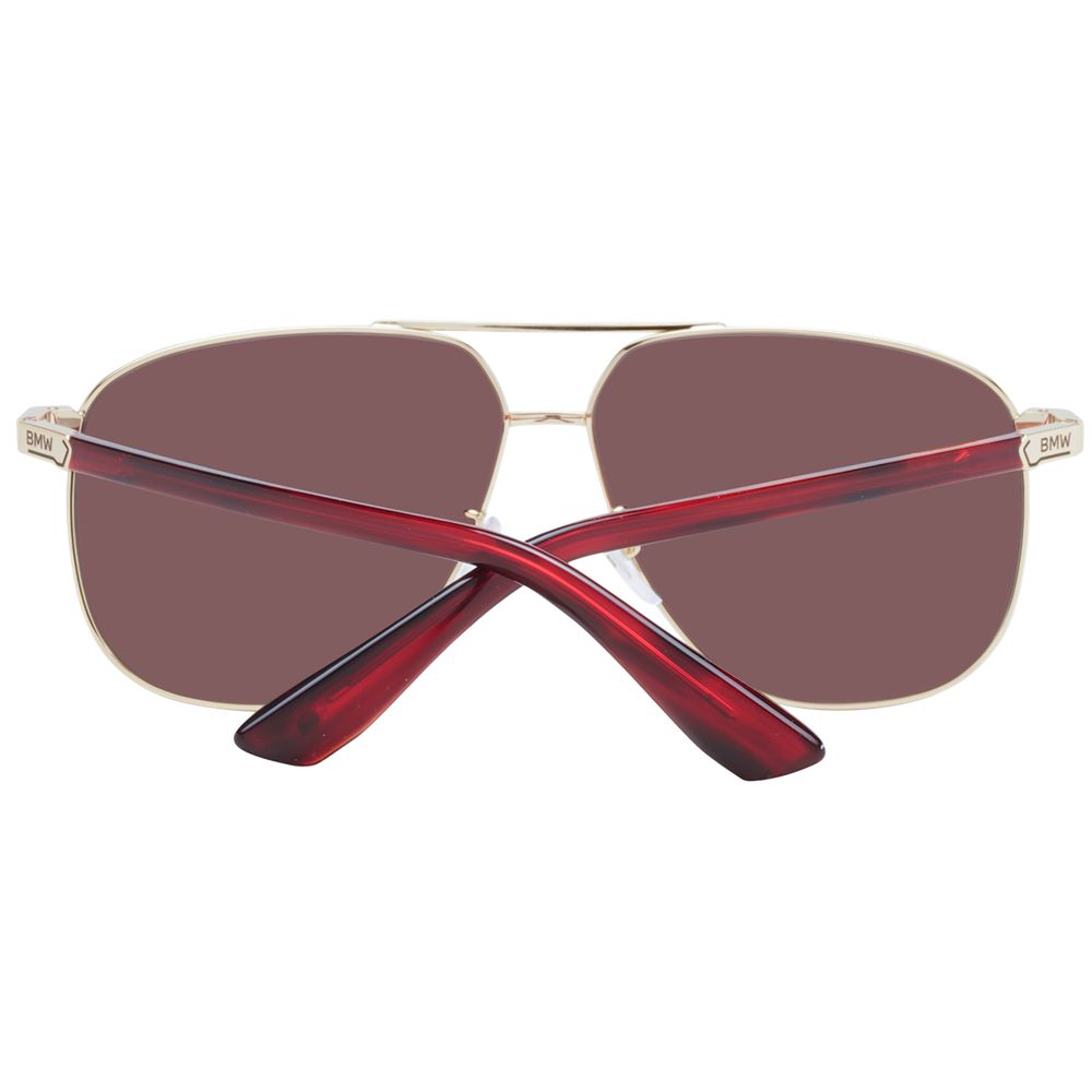 BMW Gold Men Sunglass