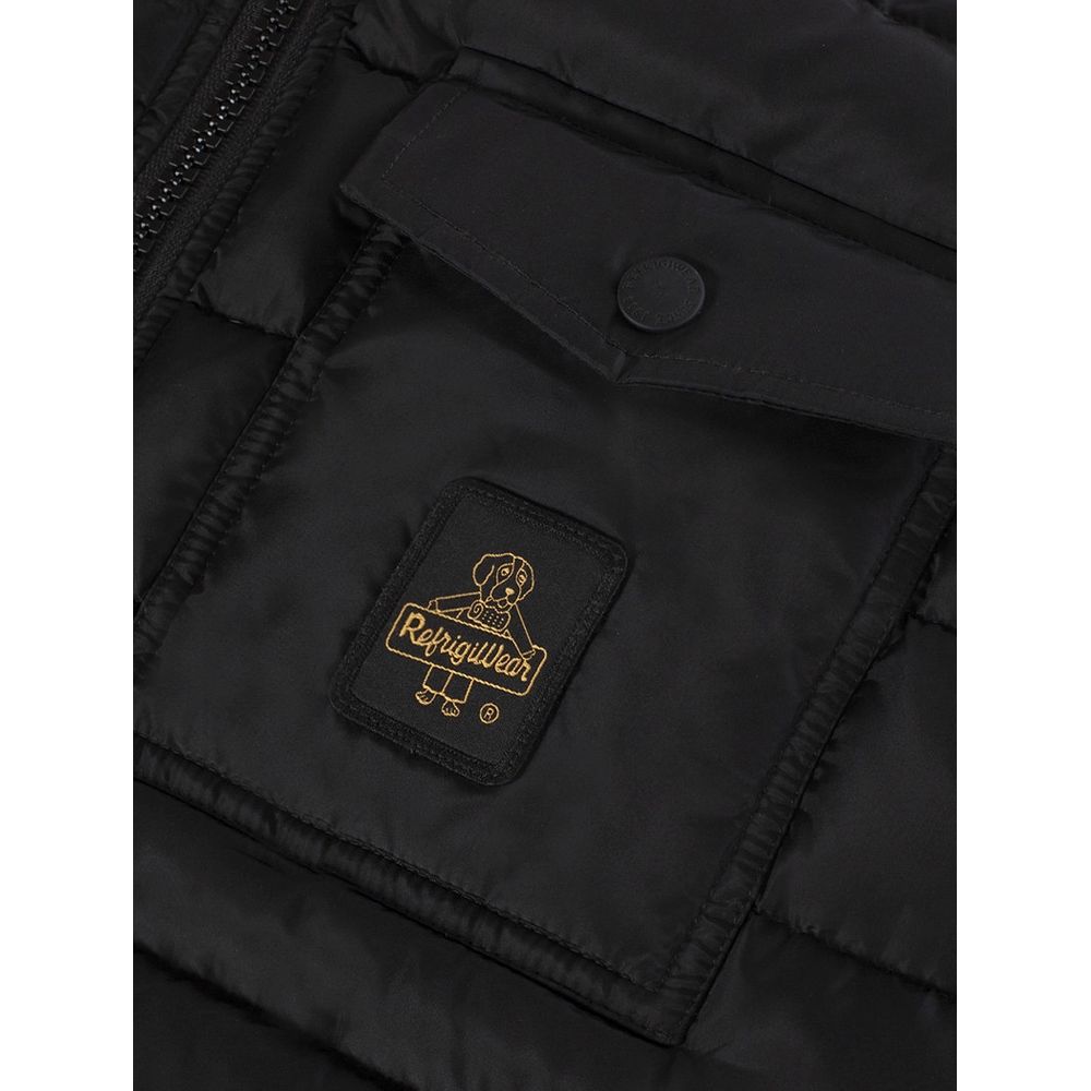 سترة رجالية من النايلون الأسود من Refrigiwear