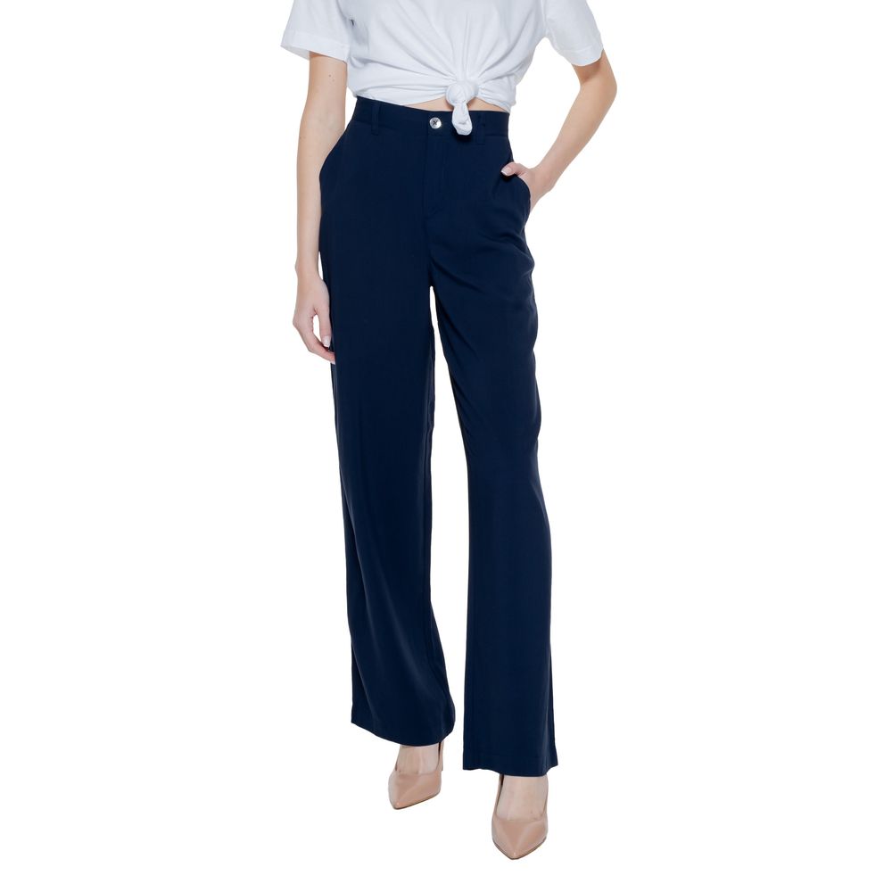 Street One – Blaue Viskosehose