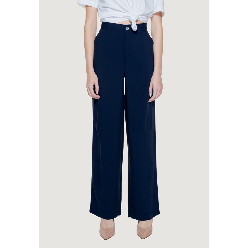 Street One – Blaue Viskosehose