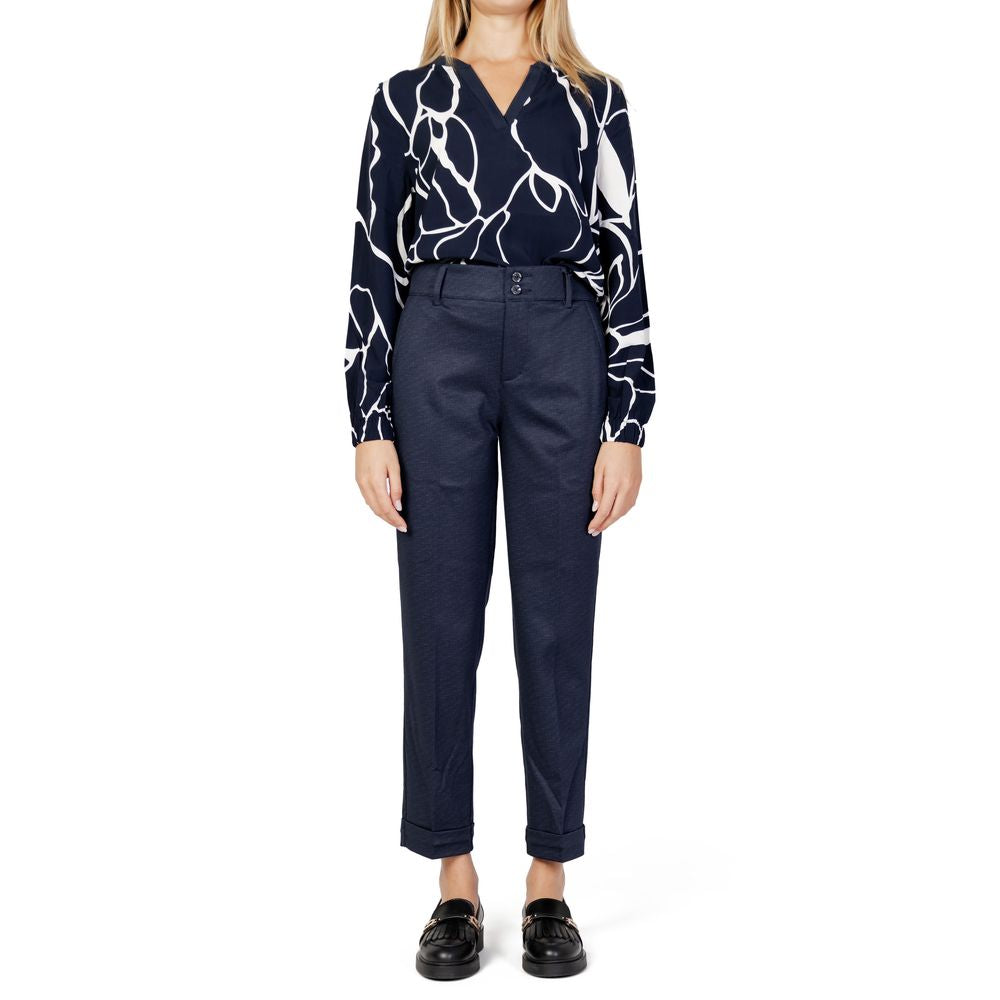 Street One – Blaue Viskosehose