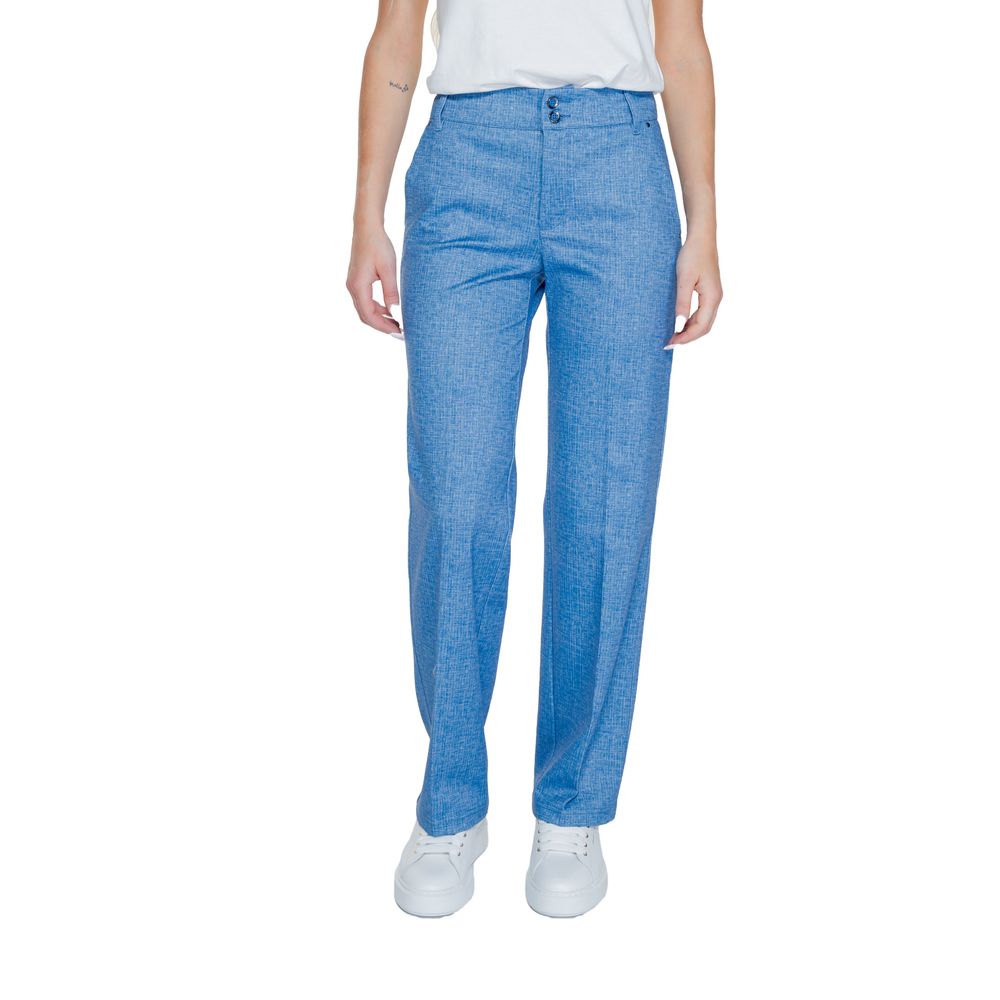 Street One Blaue Polyesterhose