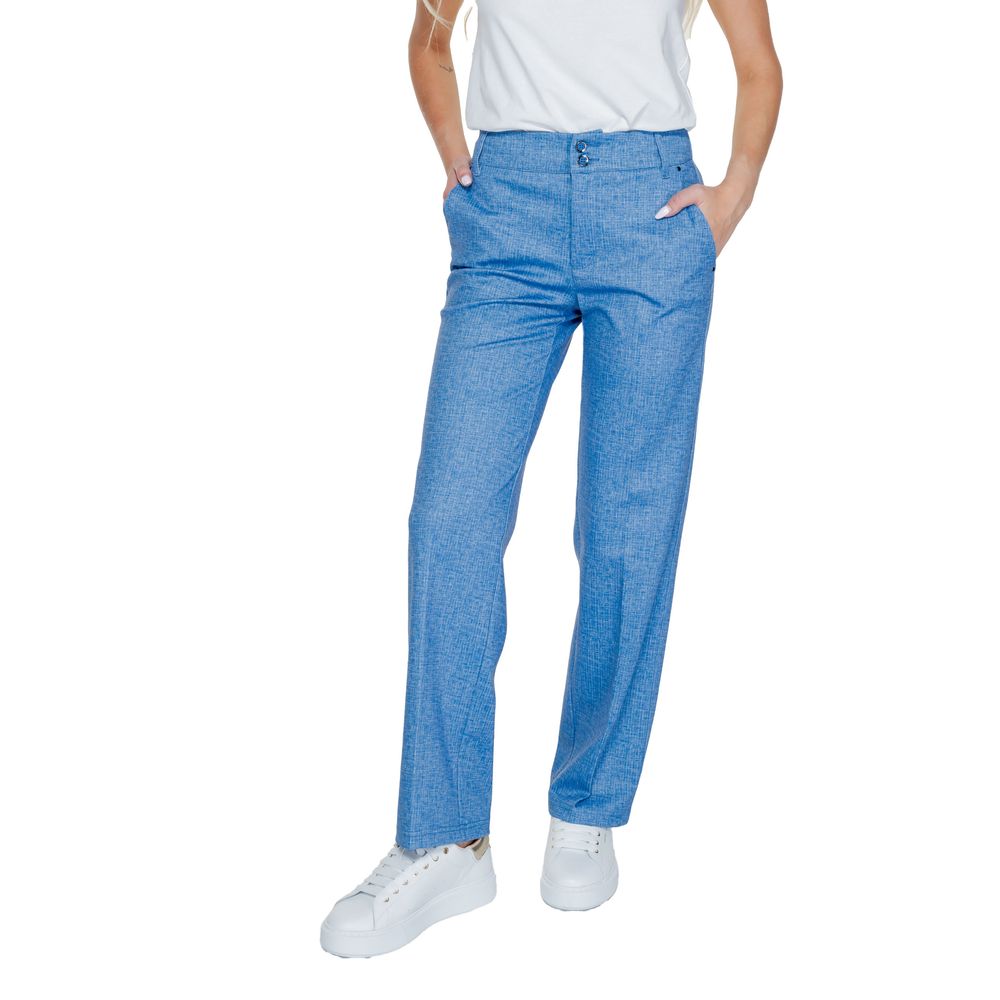 Street One Blaue Polyesterhose