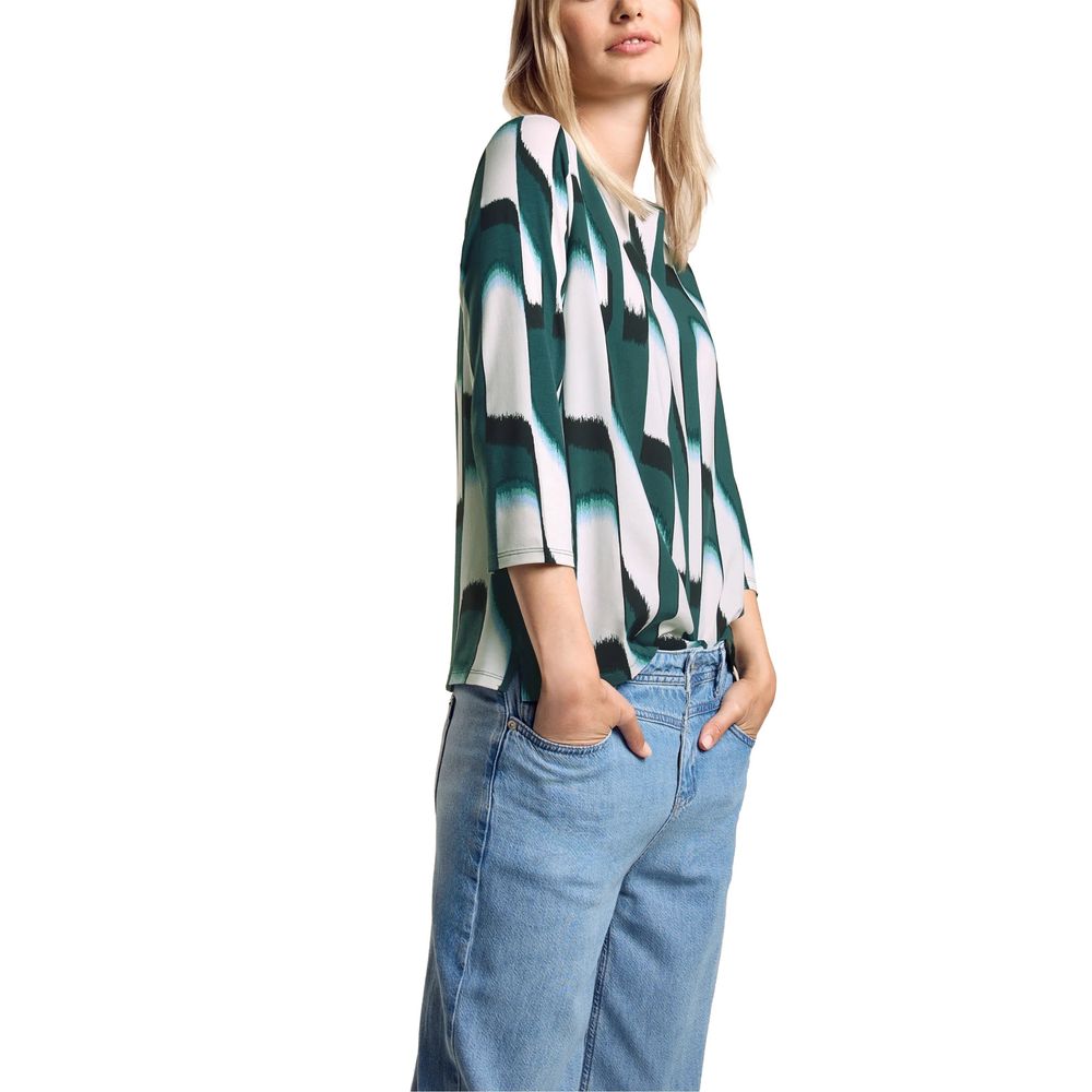 Street One – Grüne Viskosebluse