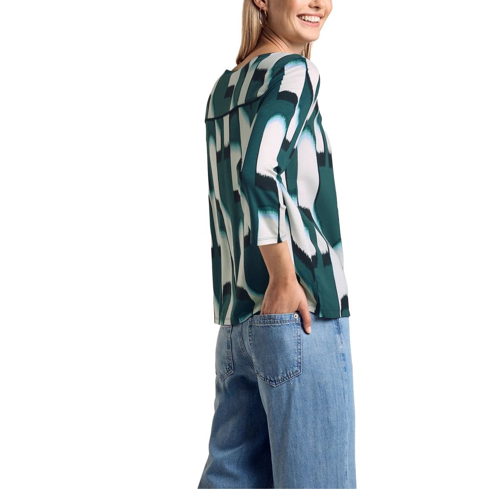 Street One – Grüne Viskosebluse