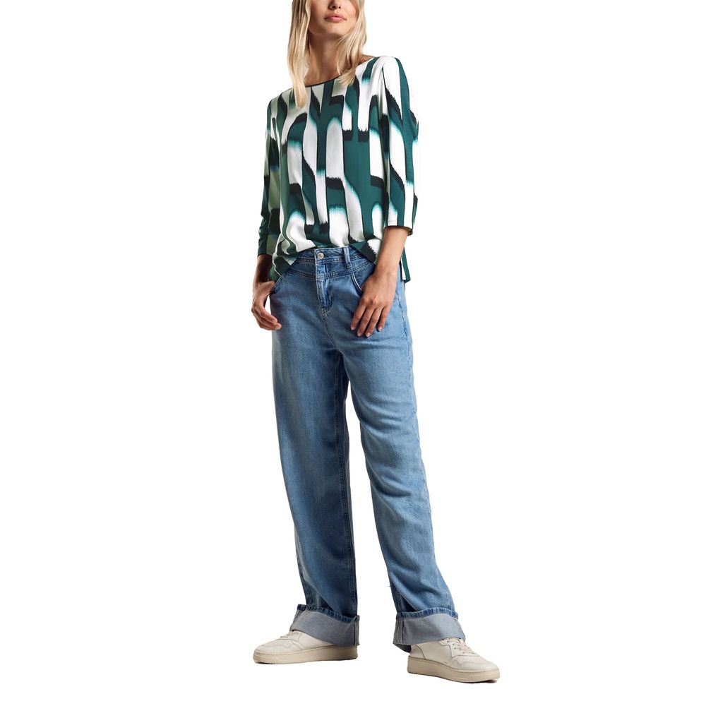 Street One – Grüne Viskosebluse
