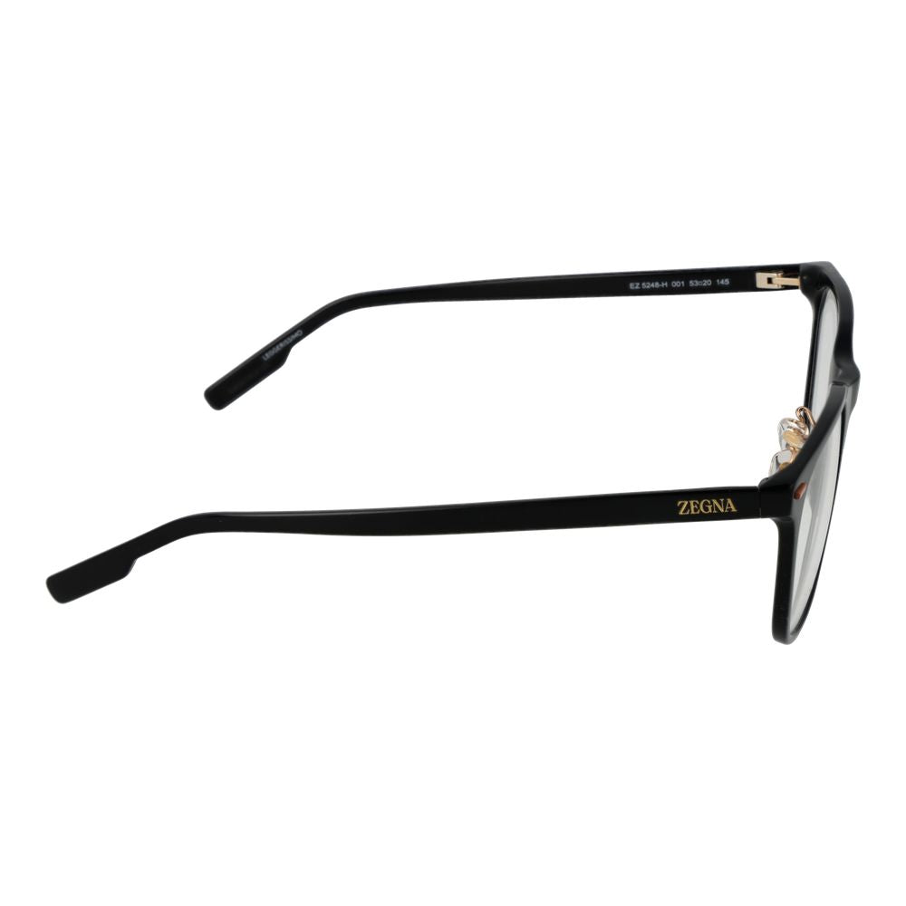 Ermenegildo Zegna Black Men Glasses Frame