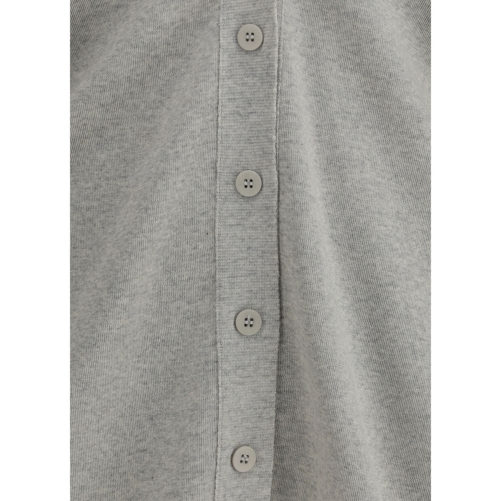 SA SU PHI Strickjacke mit doppelseitigem V-Ausschnitt