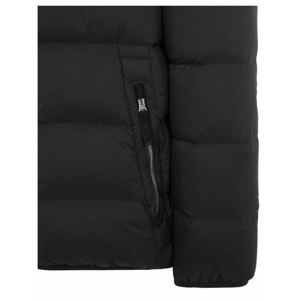 Stone Island Black Nylon Men Jacket