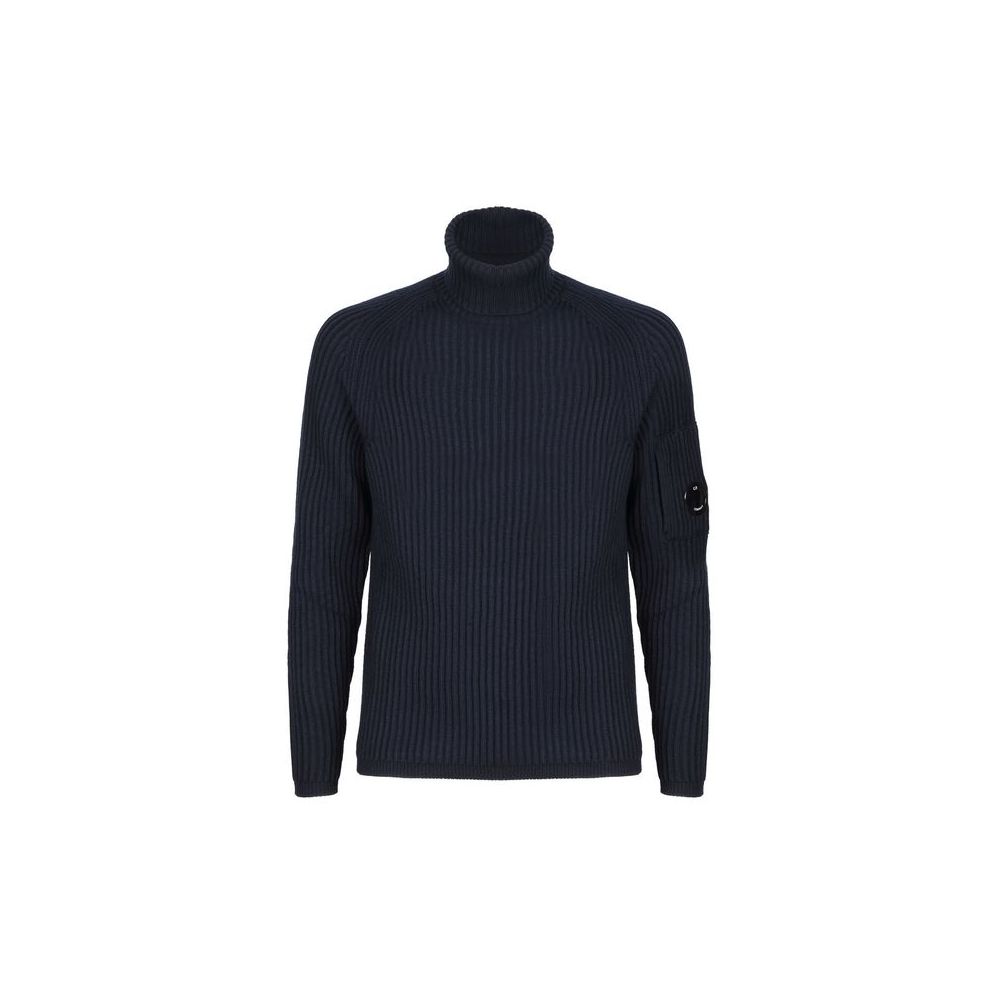 C.P. Company Black Wool Men Sweater