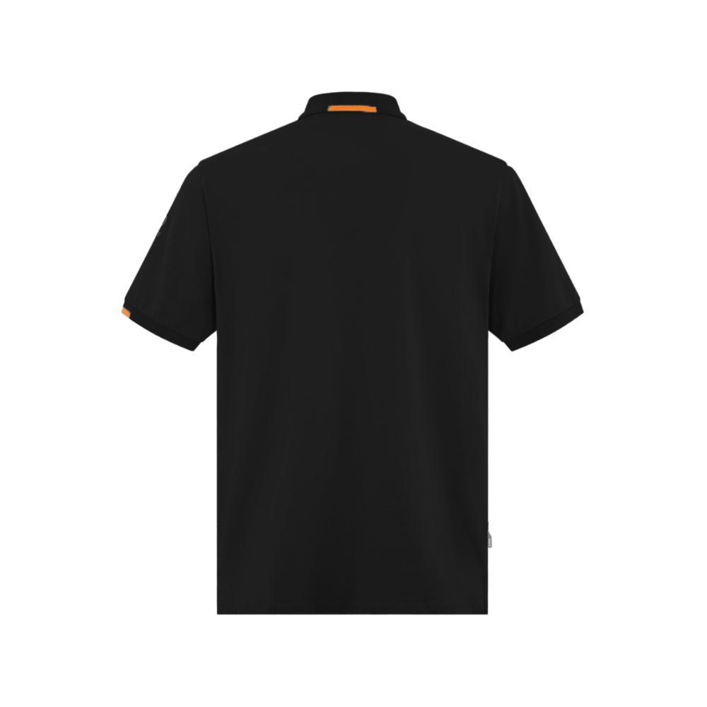 قميص بولو قطني أسود من Suns