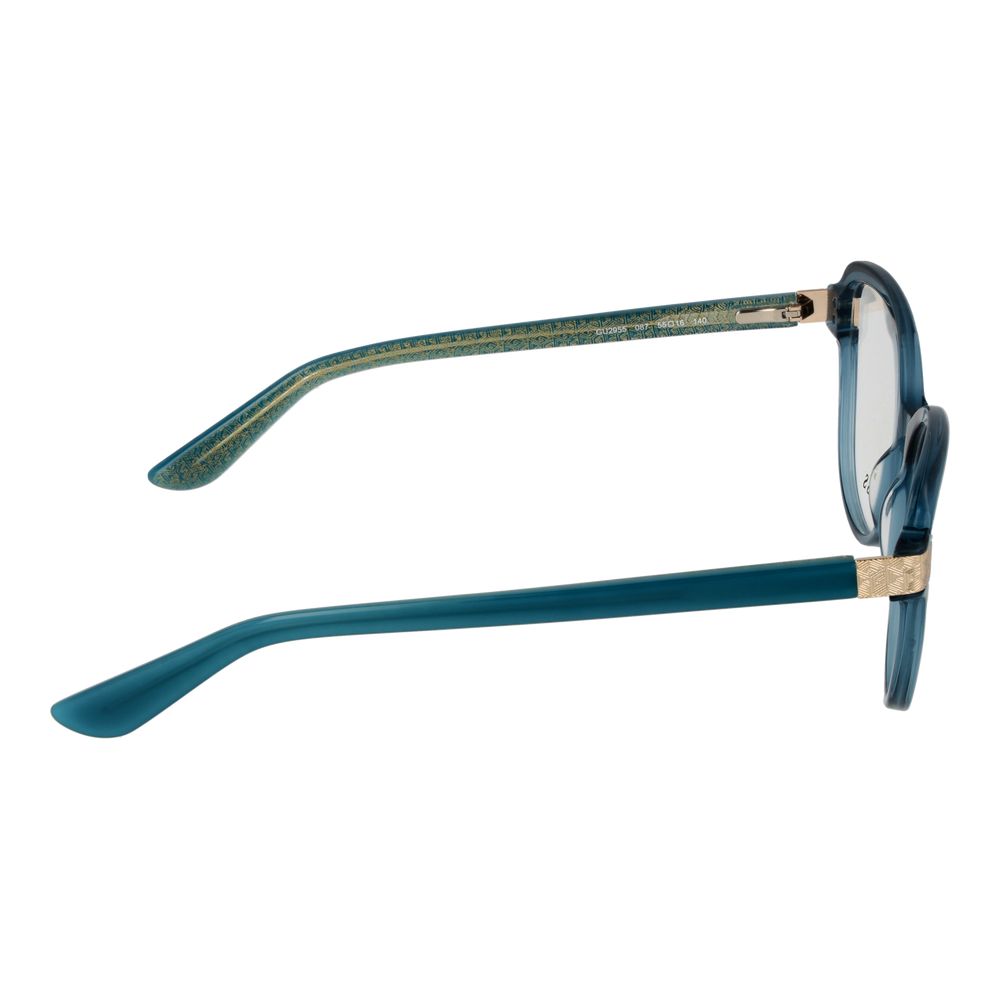 Guess Turquoise Women Glasses Frame