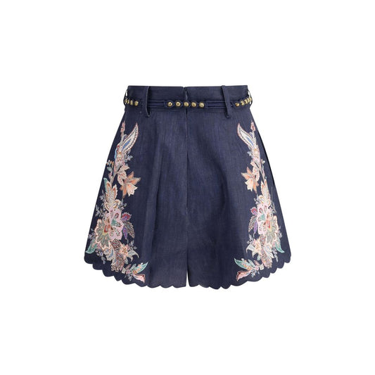 Zimmermann Rhiannon Tuck Shorts