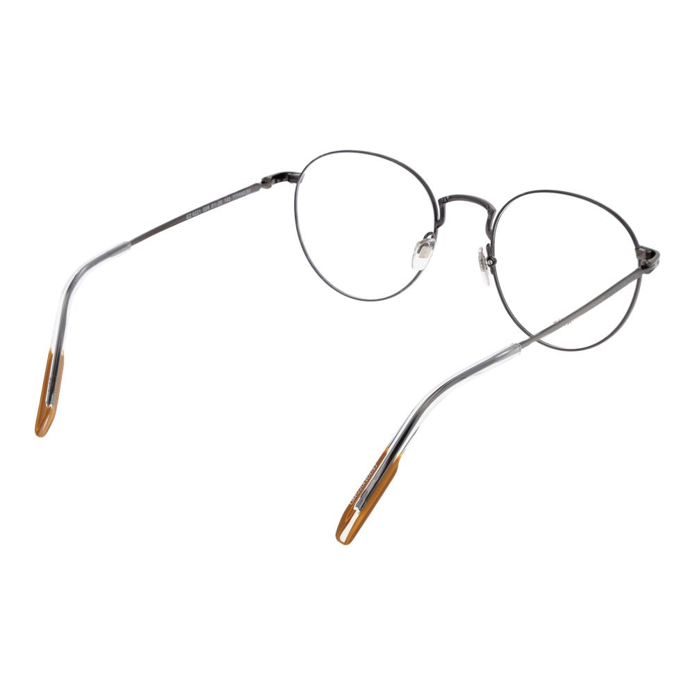 Ermenegildo Zegna Gray Men Glasses Frame