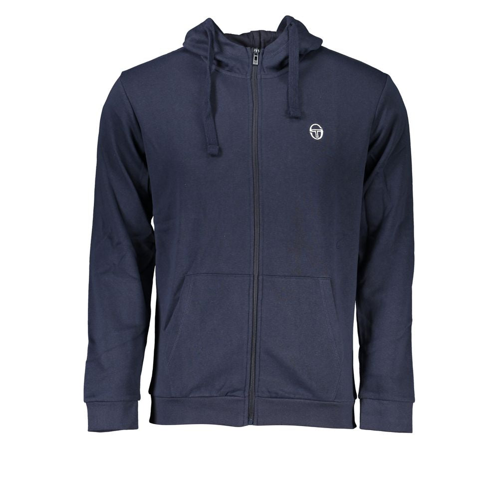 Blauer Baumwollpullover von Sergio Tacchini