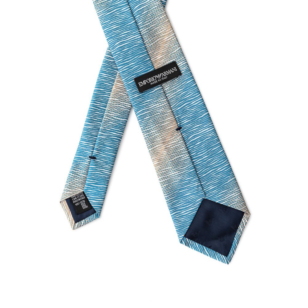 Emporio Armani Multicolor Silk Ty