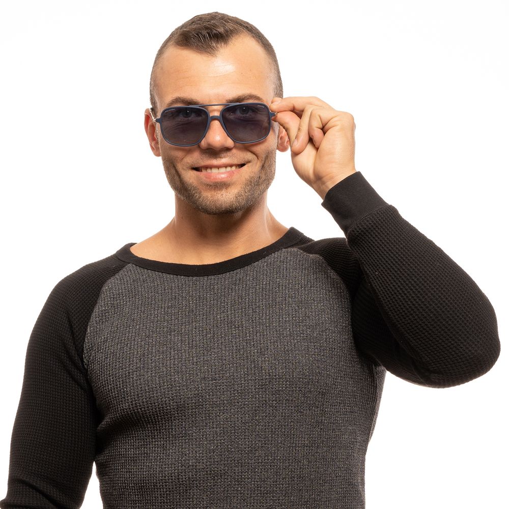 Police Blue Men Sunglass