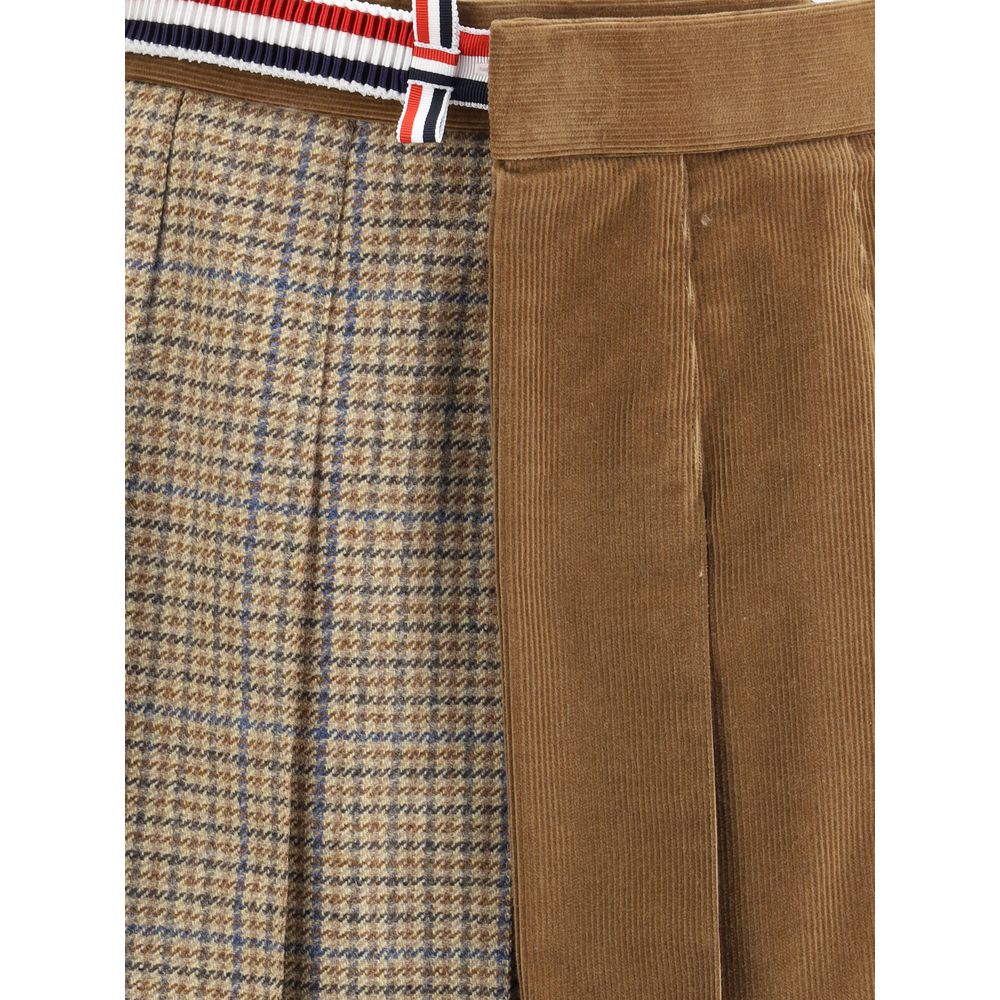 Thom Browne Plissierter Minirock
