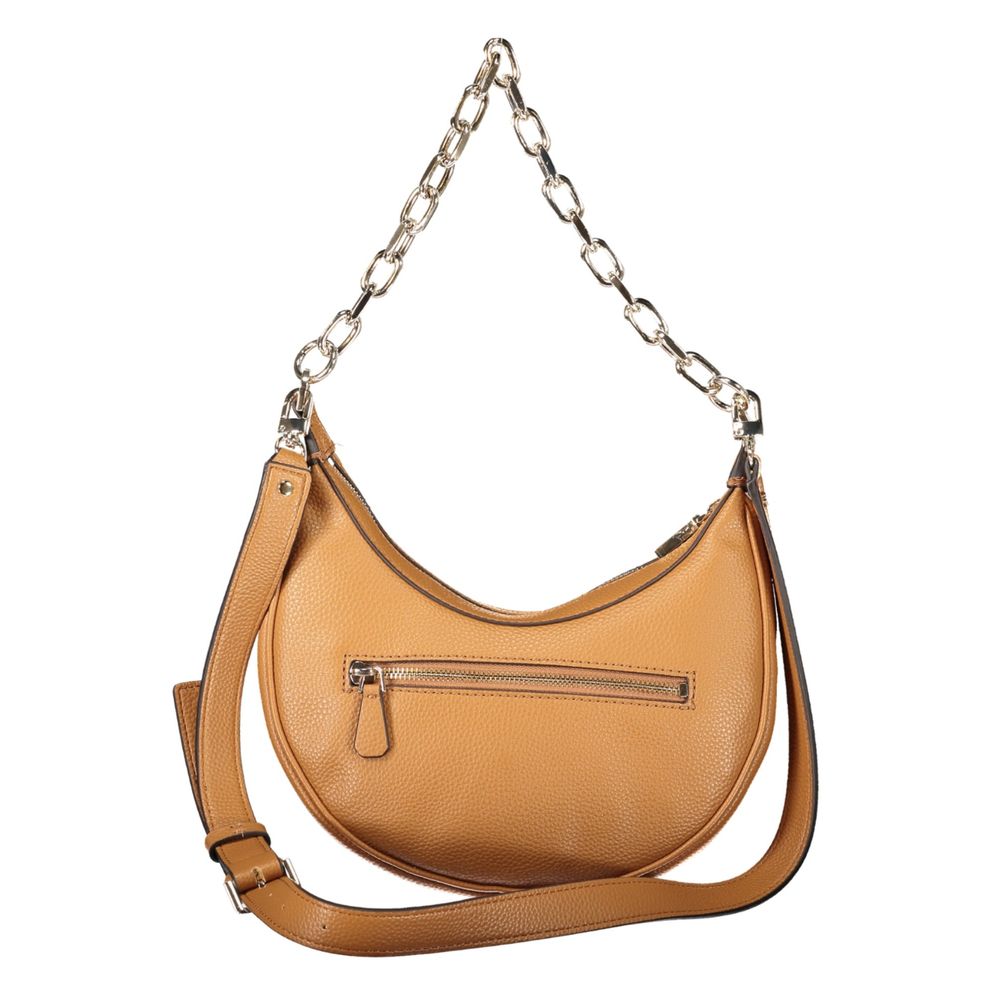 Guess Jeans – Handtasche aus Polyethylen in Braun