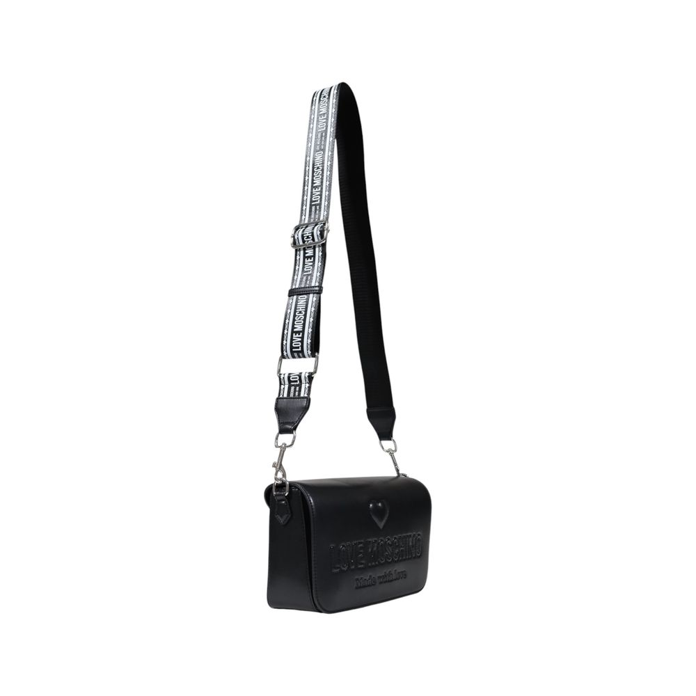 Love Moschino Black Polyethylene Handbag