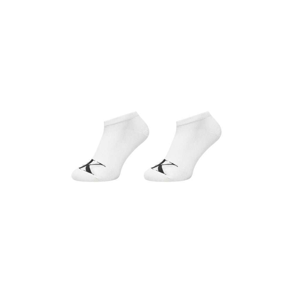Calvin Klein Jeans White Cotton Sock