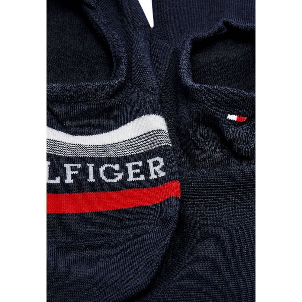Tommy Hilfiger Blue Cotton Sock