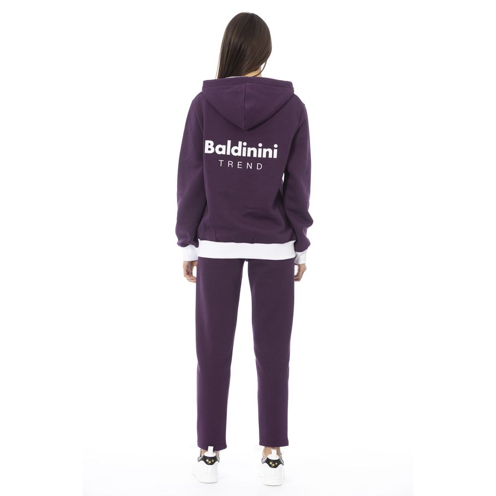 بدلة رياضية قطنية أرجوانية من Baldinini Trend