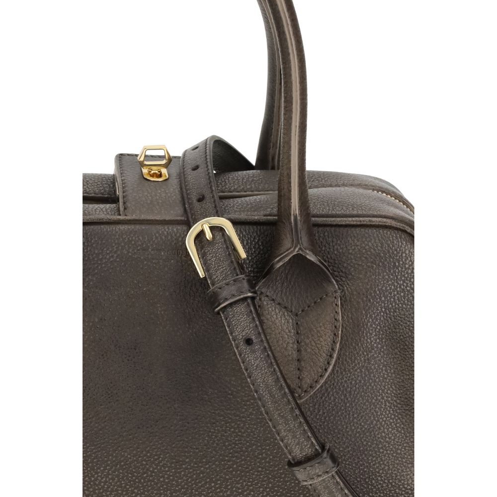 Golden Goose VITA BAG TREATED LEATHER BODY GOLD METAL