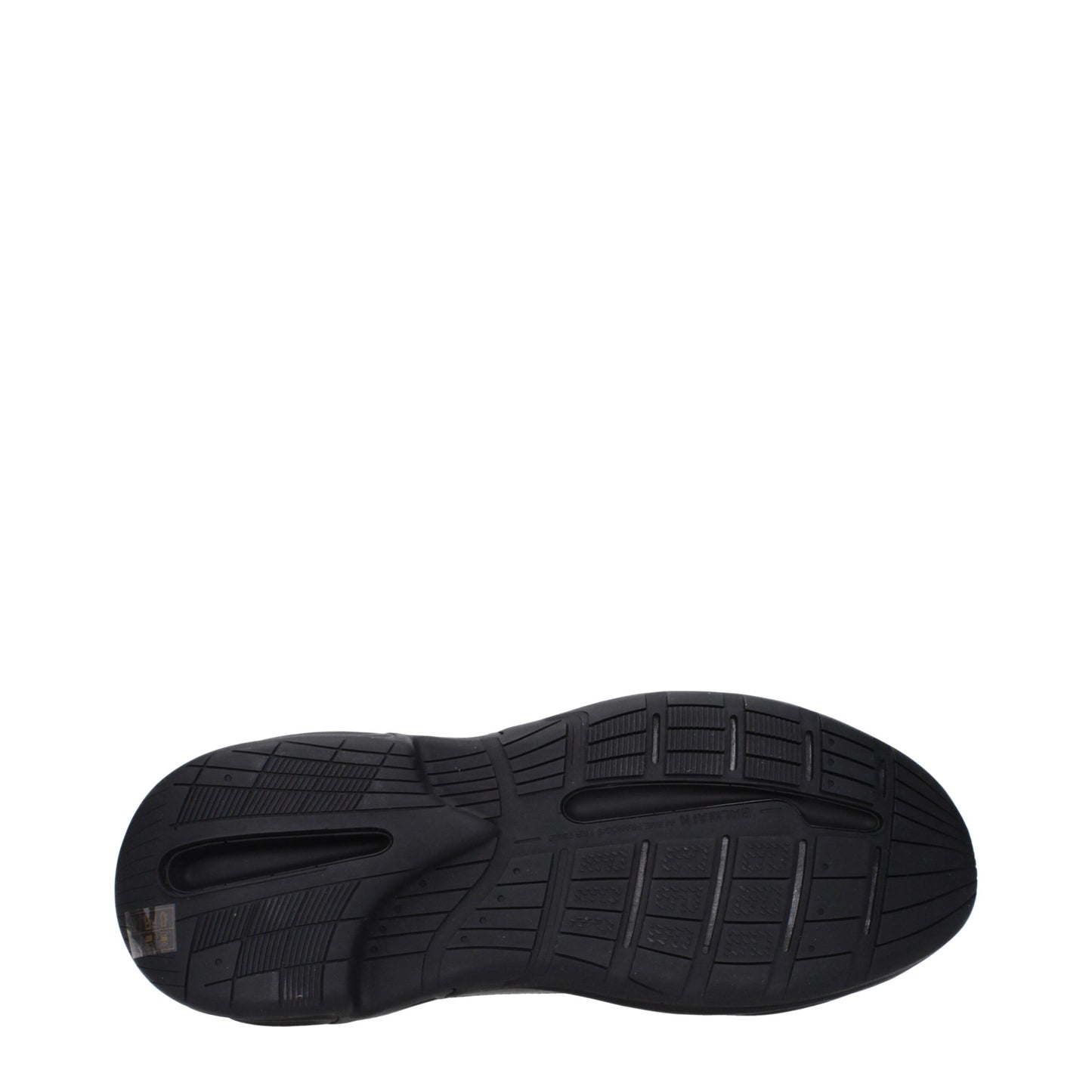 Balmain Black Leather Athletic Sneakers
