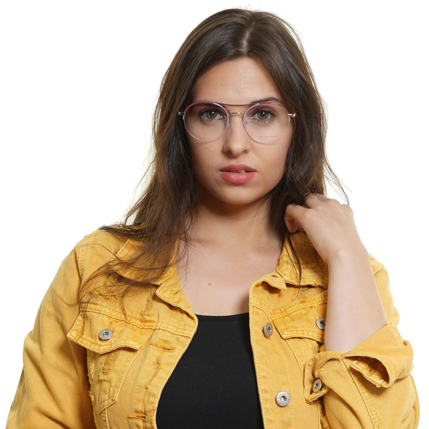 Emilio Pucci Multicolor Women Glasses Frame