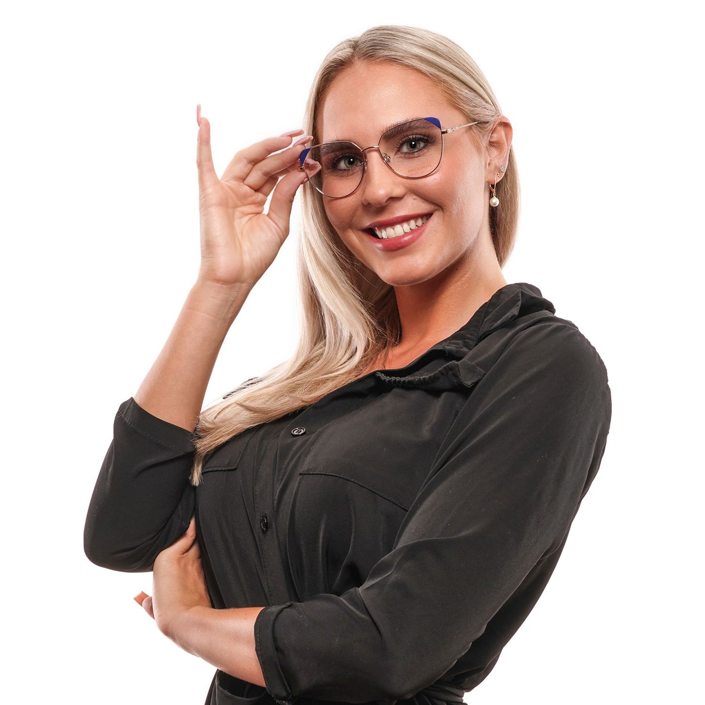 Emilio Pucci Gold Women Glasses Frame