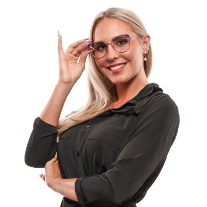 Emilio Pucci Gold Women Glasses Frame