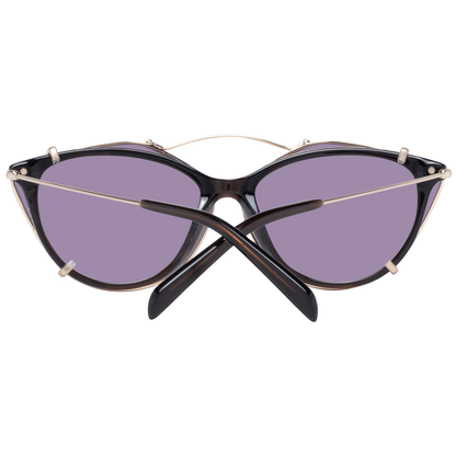 Emilio Pucci Brown Women Glasses Frame