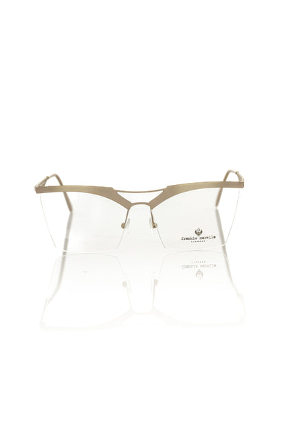 Frankie Morello Brown Metallic Fiber Women Frame
