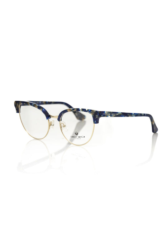 Frankie Morello Blue Metallic Fibre Women's Frame