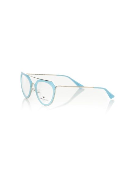 Frankie Morello Light Blue Metallic Women Frame