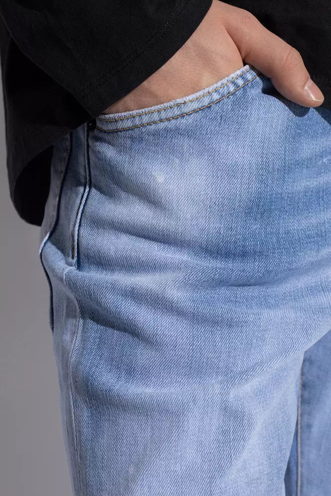 بنطلون جينز رجالي قطني أزرق فاتح من Dsquared²