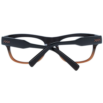 Ermenegildo Zegna Brown Men Glasses Frame