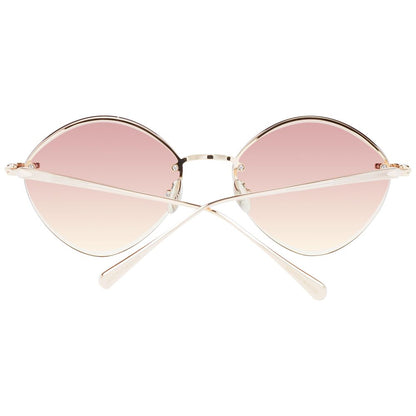 Scotch & Soda Gold Women Sunglass