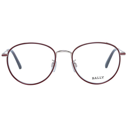 Bally Burgundy Unisex Glasses Frame